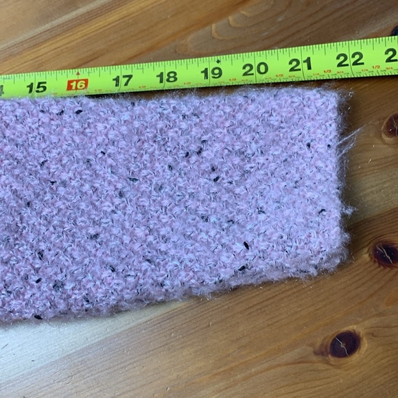 Pale Pink Long Open Cardigan w Pockets, 4 Seasons - Picture 5 of 11